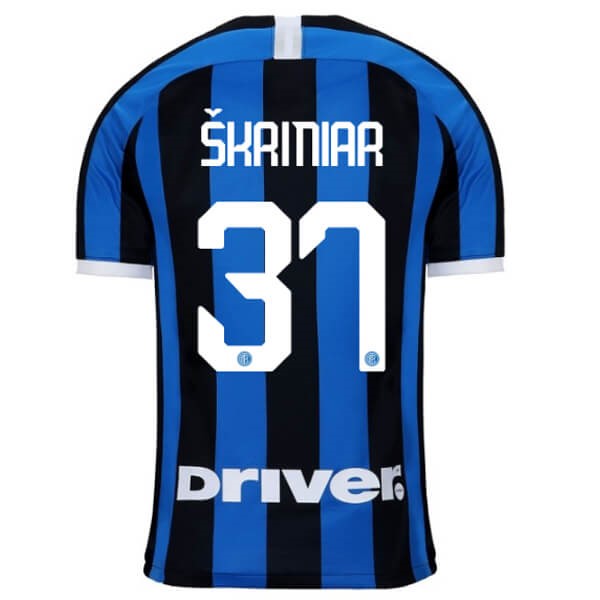 Maillot Football Inter Milan NO.37 Skriniar Domicile 2019-20 Bleu